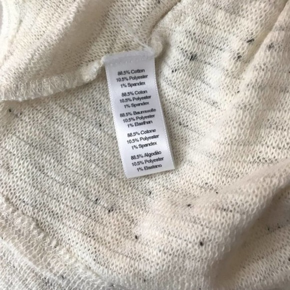 Anthrologie Puella Cream Sweater Size Small - Picture 4 of 7